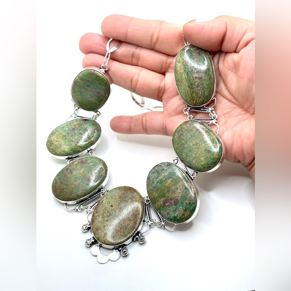 Ruby Fuchsite Necklace “The Ultimate Heart Stone” - Picture 4 of 12